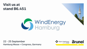 Taylor Hopkinson and Brunel at WindEnergy Hamburg 2026